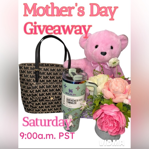 $25 Entry With Gift Michael Kors Bag NWOT or Stanley Tumblr LV NIB Giveaway - Picture 1 of 4